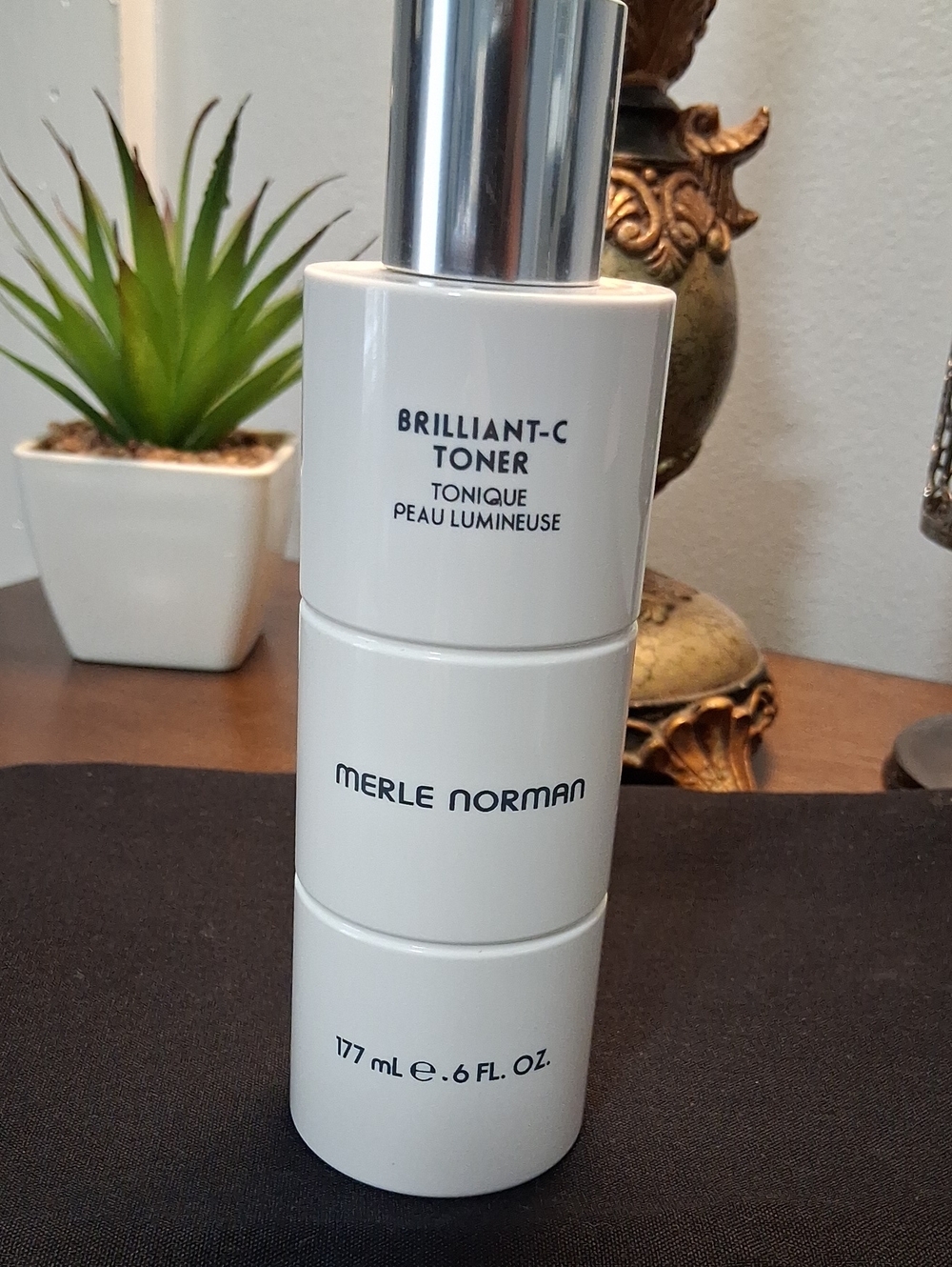 Merle Norman Brilliant-C Toner in White with Silver Cap